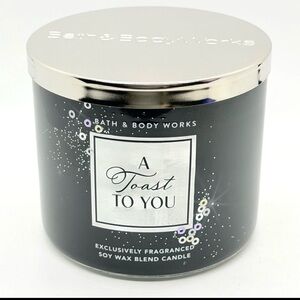 Bath and Body Works A Toast to You Three Wick Candle